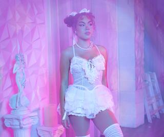Taldyani in the Odette Dress released in Venus At The Disco Campaign Collection.