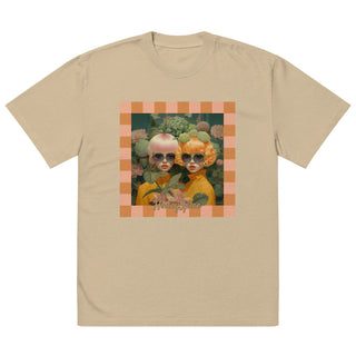 *The Garden Gnomes* Peach Cobbler Oversized Tee