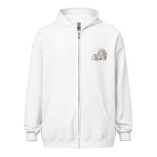 Cat Lady Association Heavy Blend Zip Hoodie