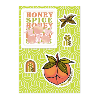 HoneySpice Sticker Sheet
