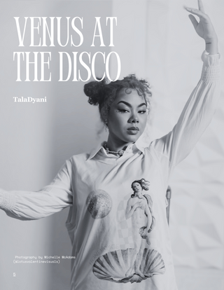 Modern Grace: TalaDyani's Visionary Influence in "Venus at the Disco"