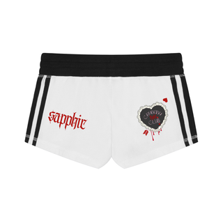 SAPPHIC Stripe Track Shorts