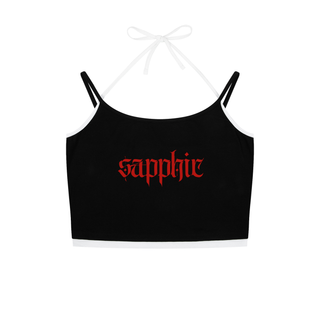 SAPPHIC Halter Tank