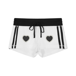 SAPPHIC Stripe Track Shorts