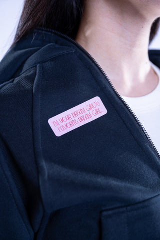 CBFC Cropped Zip Hoodie