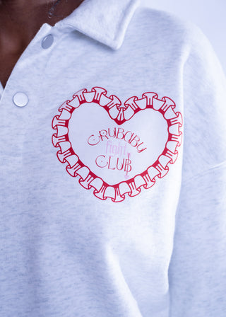Sapphic Yearning Polo Sweatshirt