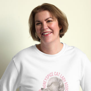 HoneySpice Cat Lady Association Organic Sweatshirt