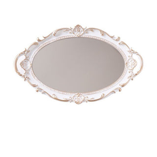 Ornate Carved Mirror Tray